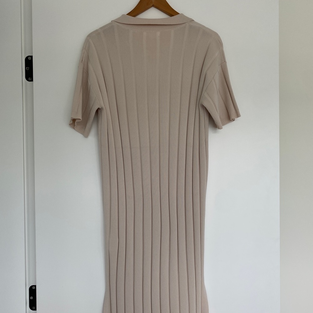 H&M Ribbed Knit Collared Dress - Picture 7 of 7